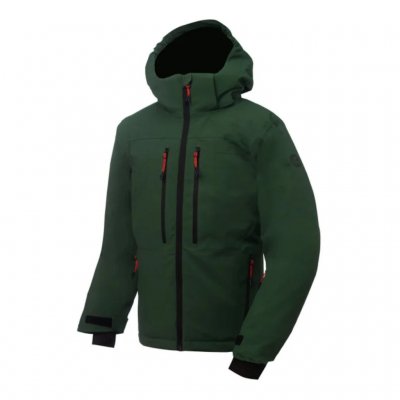 Winter jacket for active leisure and skiing. Cuffs at the cuffs, inside pocket, snow lock and practical pockets.