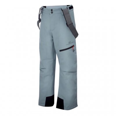Smooth ski pants with removable braces, adjustable waist and side zipper.