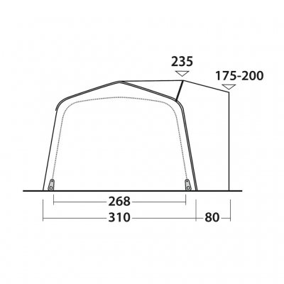 Outwell Jonesville 290SA Autotent