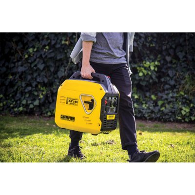 With a weight of only 17.6 kg is the generator easy to carry.