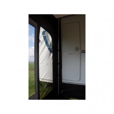 Aluminum pole for sealing against the caravan wall to Kampa Lufttält. 2 pcs in each package.