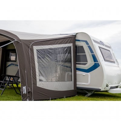 2 zijwanden voor Telta Sky Link 400 zonnedak/luifel voor caravan.