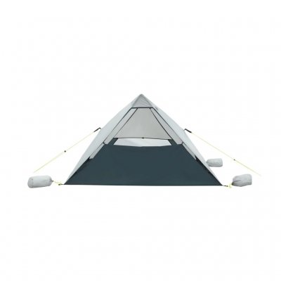 Rapid-Pitch Lite System met voorgemonteerde tent en stoksysteem voor een extra soepele, lichte en snelle opzet.