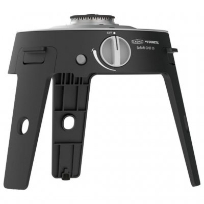 De ingebouwde brander zorgt voor efficiënt grillen.