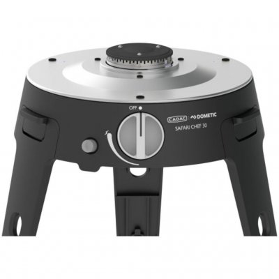 Een 1800W brander zorgt voor efficiënt grillen.