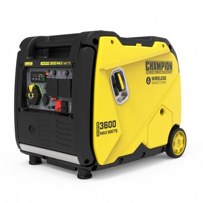 Champion 3500 Watt Inverterelverk Premium med elstart och fjärrkontroll.