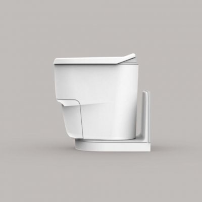 Clesana C1 waterloze toilet, vervangingsmodel voor Thetford cassettetoilet