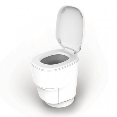 Clesana C1 waterloze toilet voor caravan, camper, boot of zomerhuis