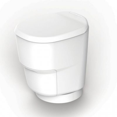 Clesana C1 toilet met het deksel gesloten.