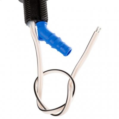 Connections on the underside London tap for caravan and motor home.