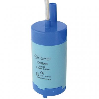 Comet submersible pump for caravan motorhome 21l/min with soft start