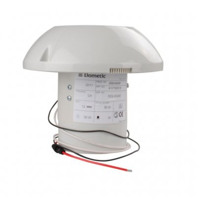 12V dakventilator voor caravans en campers.