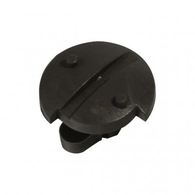 Locking screw in black for winter hatch or grille on the outside of the caravan or motor home for Dometic refrigerators.