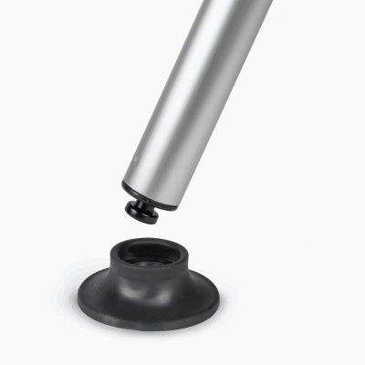 Dometic foot plate for porch pole