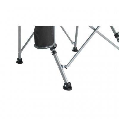 Het frame is gemaakt van stevig en slijtvast staal.