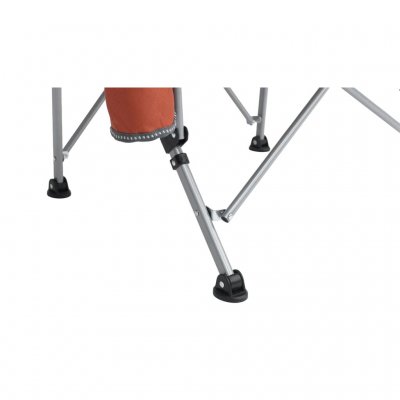 Het frame is gemaakt van stevig en slijtvast staal.