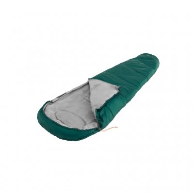 De Easy Camp Starling Mummy Slaapzak kan worden opgerold tot een klein pakformaat.