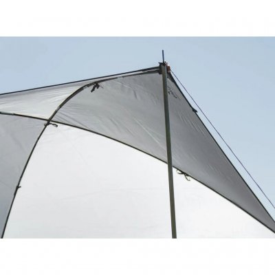 Universele zonneluifel voor campers, caravans, campervans, bestelwagens en minibussen.