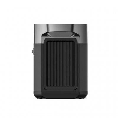 Eco Flow Delta 2 smart battery from the back.