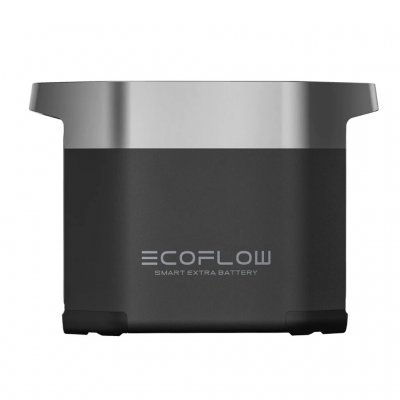 EcoFlow Delta 2 Power Station extra battery from the side.