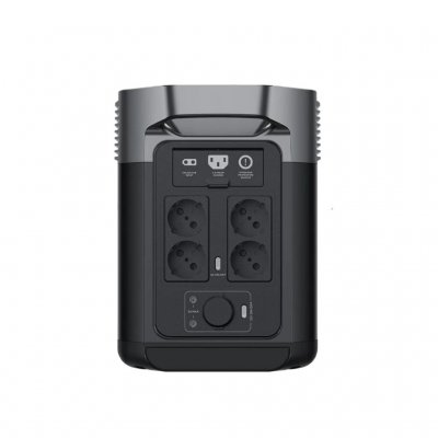 Four standard power sockets and 12V socket on the back.
