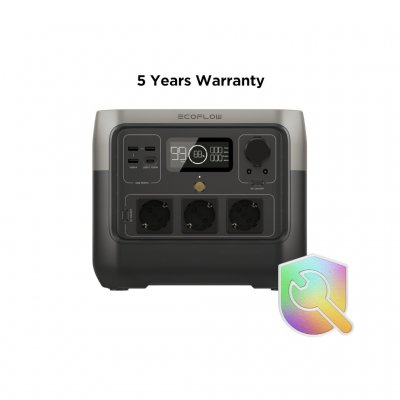 The River 2 Max Power Station is developed to be durable and has a 5-year warranty.