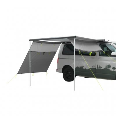 Fallcrest zijpaneelset kan gedeeltelijk of volledig worden opgerold