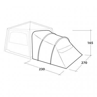Outwell Fastlane 300 4-berth Annexe
