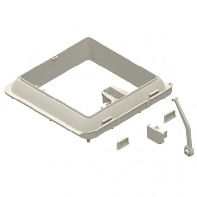 Fiamma Buitenframe Vent 28 F - Wit