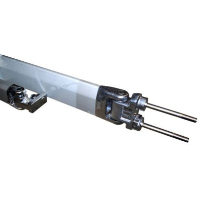 Close-up van bevestiging voor luifelarm voor Fiamma F45Ti en F45I