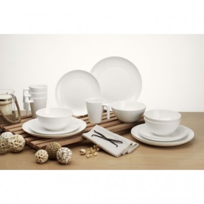 The camping tableware is in a stronger melamine with a good feeling.