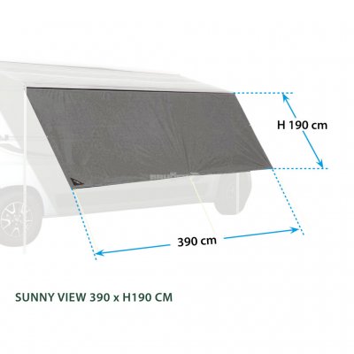 Brunner Sunny View Zonnescherm 240 cm - Outlet