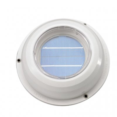 Lilie Solar Vent Roof Vent - 116mm with Solar Panel and Auto Start