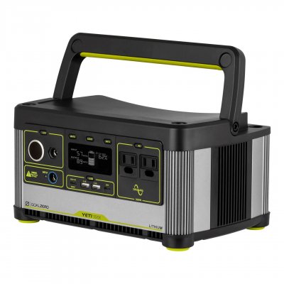 Goal Zero Yeti 500X Power Station has a retractable handle.
