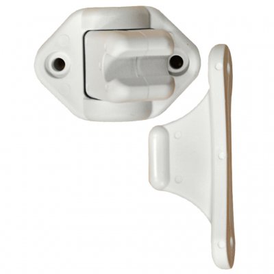 Articulated Door holder for caravan and motorhome