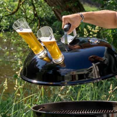 Silwy Magnetische Bierglazen van Kristal (2-pack)