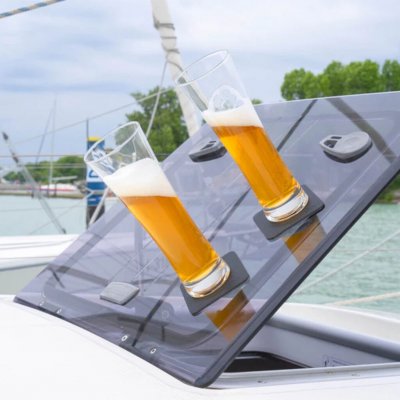 Silwy Magnetische Bierglazen van Kristal (2-pack)