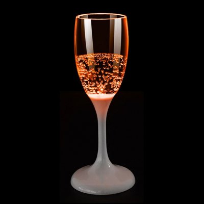 Unison Prosecco lichtgevend glas 12 cl - Incl. batterij