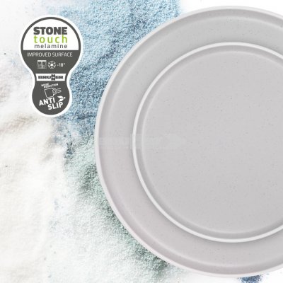 Brunner Midday Dolomit Wit 12-delig - Antislip