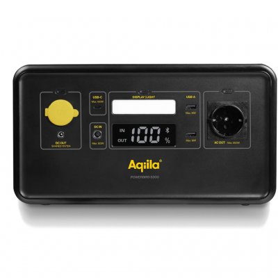 4 inputs - 230V, 12V, USB & DC In