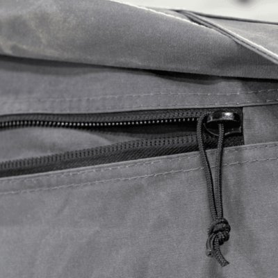 Adjust the connection height using a zipper