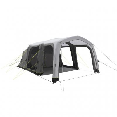 De grote voorzijde van de Outwell Iowa 5 kan volledig worden geopend.
