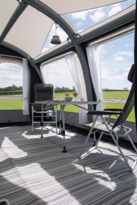 Give your Kampa Dometic Air Ace Pro extra comfort with a continetal tent carpet.