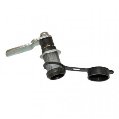 Lock for gas box for caravan and mobile home.