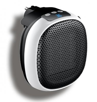 LTC Compact Wall Heater 750W connects directly to the wall socket