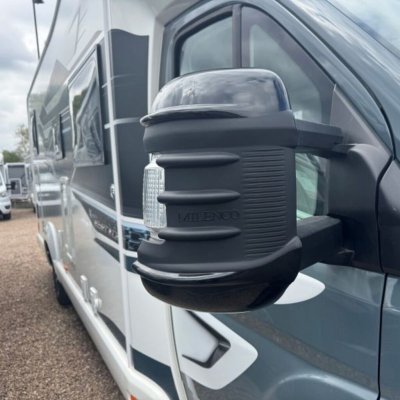 Milenco spiegelkap in zwart voor Fiat Ducato vanaf 2025