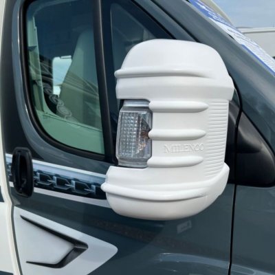Milenco spiegelkap in wit voor Fiat Ducato vanaf 2025
