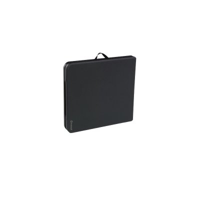 Outwell Claros L is folded in the middle and is carried in the built-in handle.