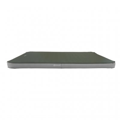 10 cm dik zelfopblazend slaapmat met statische zijkanten die goede ondersteuning bieden tot helemaal aan de rand.