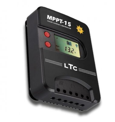 LTC Zonnepaneelregelaar MPPT 15AMP Display - Aanbieding